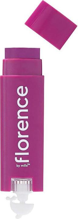 Florence by Mills Oh Whale! Baume à lèvres transparent Dragon fruit et Grape Purple (Baume)