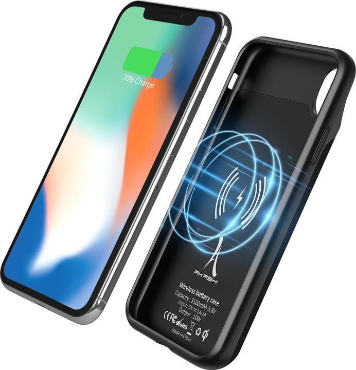 Image du produit Akashi COQUE BATTERIE 3500 MAH IPHONE X/XS- (Apple iPhone X)