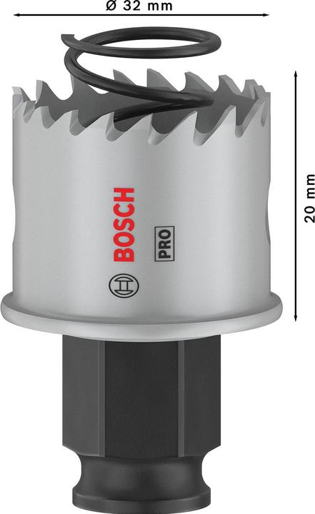 Productafbeelding Bosch Professional Zubehör PRO Plaatmetaal PC Plus gatenzaag, 32 mm (32 mm)