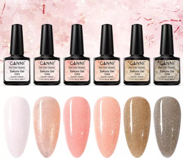 Immagine prodotto Canni Gellacquer Sakura YH05 UV/LED (Beige, Vernice UV gel)