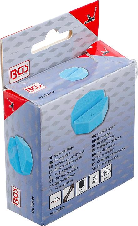 Actual product image BGS Rubber pad