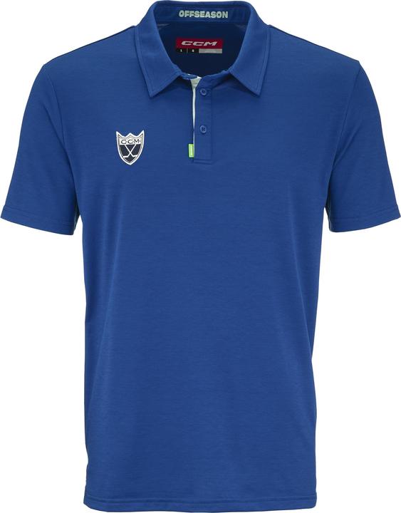 Produktbild CCM PSS49A Polo-Kurz-T-Shirt (S, Blau) (S)