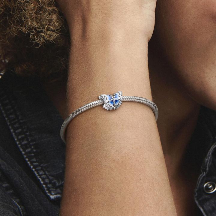 Image du produit Pandora Charm papillon bleu (Émail)