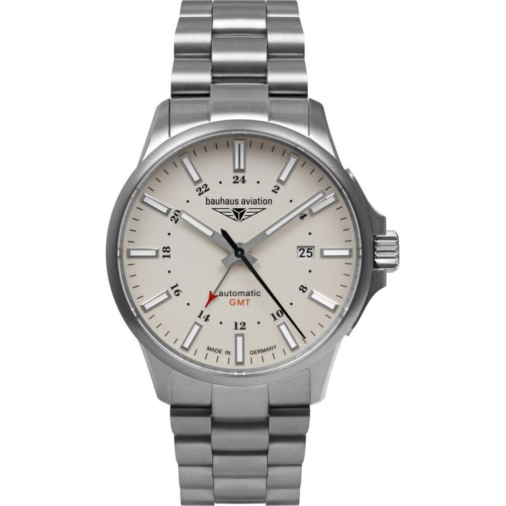 Bauhaus, Armbanduhr, 2868M5, Grau, (42 mm)