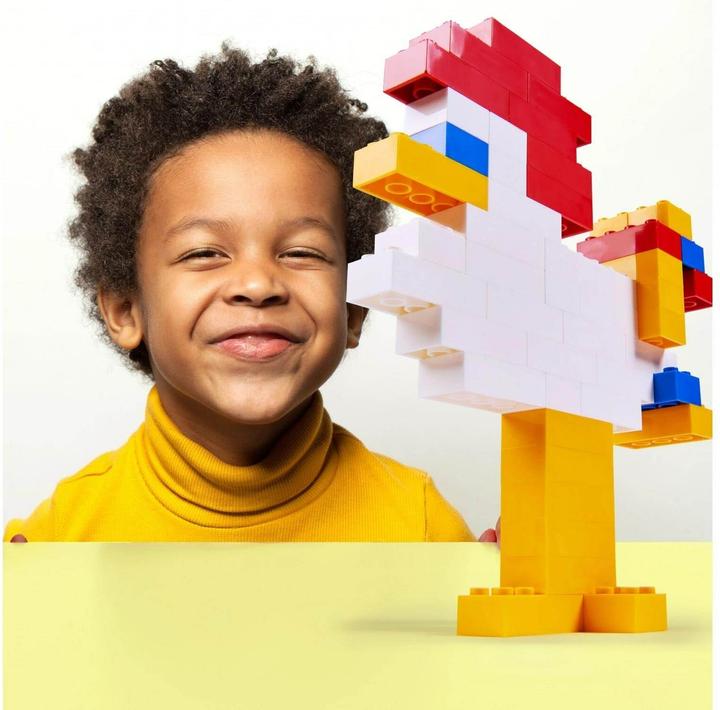 Actual product image Androni Blox 40 yellow 8 bricks in box