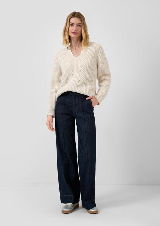 Produktbild s.Oliver Strickpullover Strickpullover mit Glitzergarn und Pailletten-Details (46)