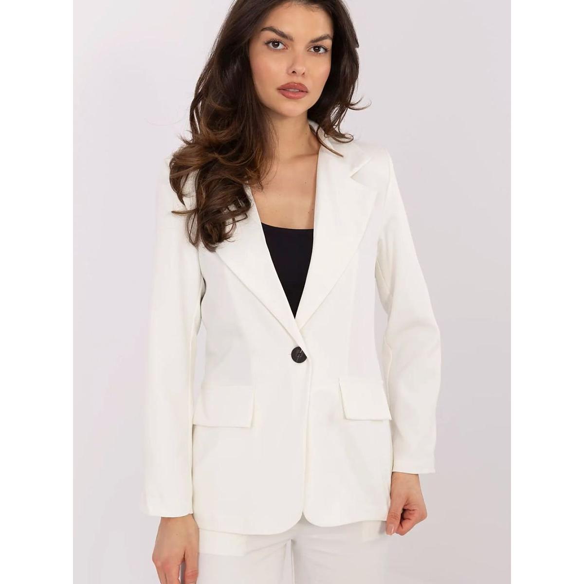 Italy Moda, Damen, Anzug, Sakko, Beige, (L)