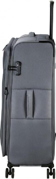 Produktbild D&N Travel Line 9704 4 Rollen Trolley M 68 cm mit Dehnfalte (75 l, M (50 - 90l))
