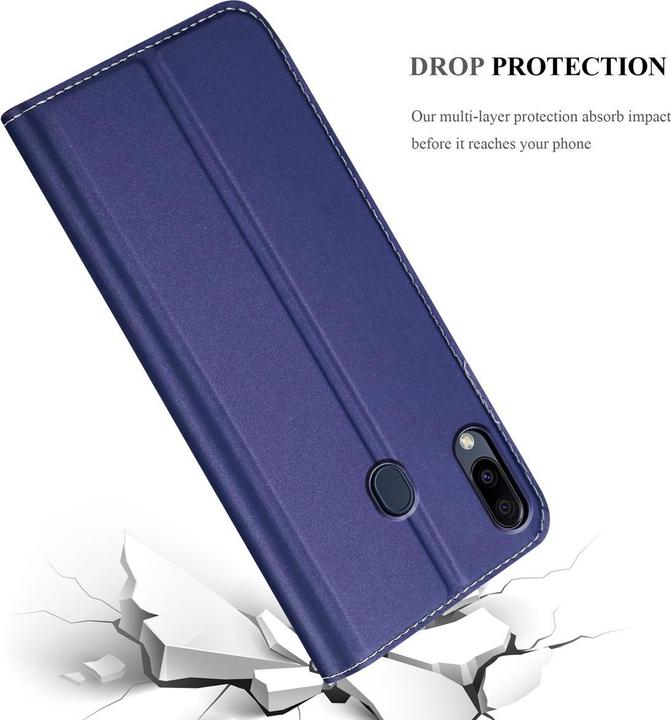 Produktbild Cadorabo Book Classy Style Cover (Samsung Galaxy M20)