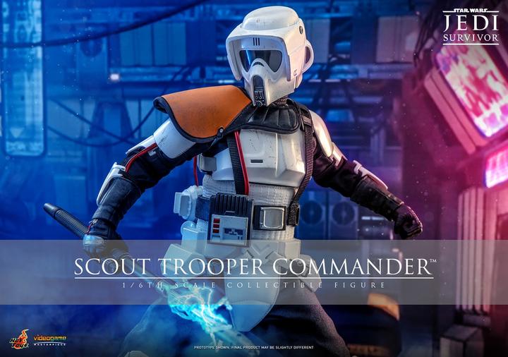 Actual product image Hot Toys Star Wars: Jedi Survivor figurine Videogame Masterpiece 1/6 Scout Trooper Commander