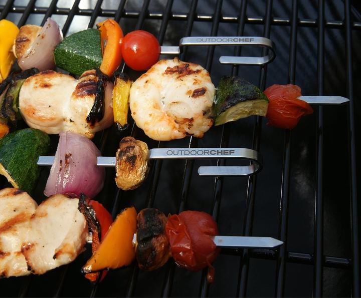 Produktbild Outdoorchef 4er Set Edelstahlspiesse/ Grillspiesse
