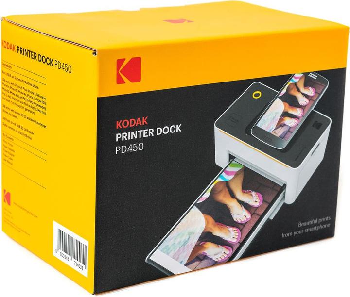 Produktbild Kodak Photo Printer Dock mit WiFi (Thermodirekt, Farbe)