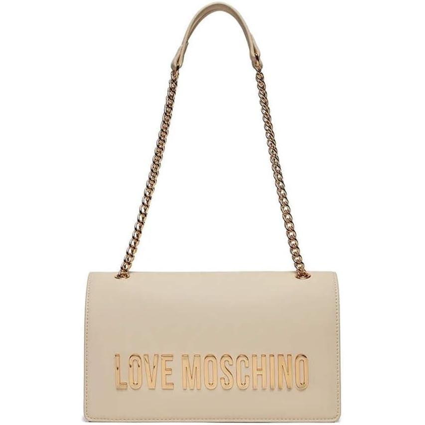Love Moschino, Vrouwen, Handtas, Schultertasche für Damen, Wit