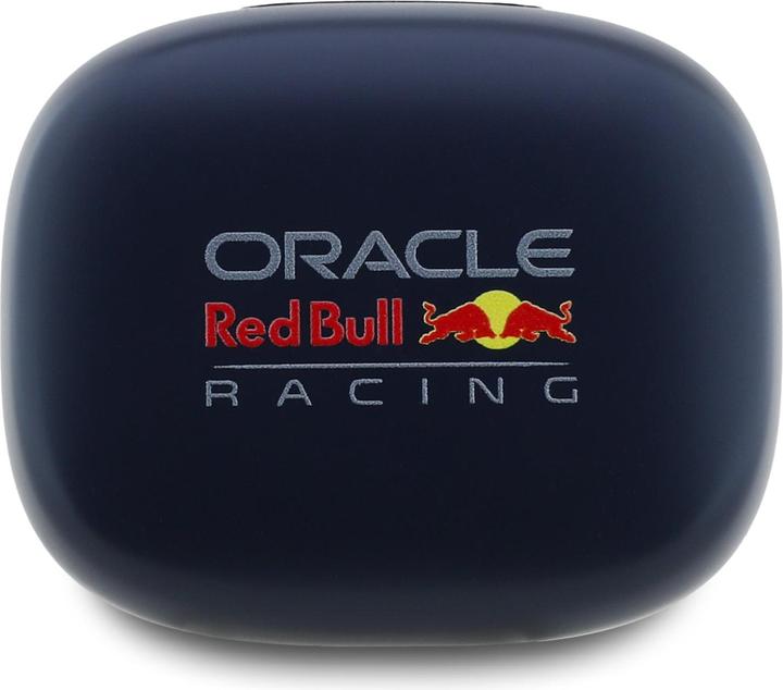 Actual product image Red Bull Bluetooth ENC Printed Logo Navy Blue TWS Headphones (Wireless)