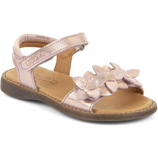 Froddo, Bambine, Sandali + Ciabatte, Kid's Lore Flowers, Oro, Multicolore, Pink, (26)