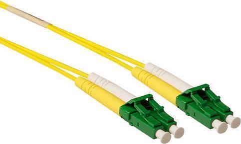Produktbild ACT 1 meter LSZH Singlemode 9/125 OS2 fiber patch cable duplex with LC/APC8 connectors. (CAT6, 1 m)