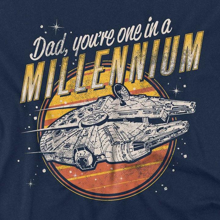 Produktbild Star Wars Dad One In A Millennium TShirt (M)