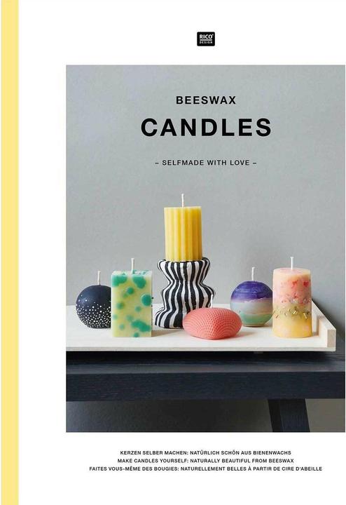 Actual product image Rico Design Candle mould instruction book (German, 2023)