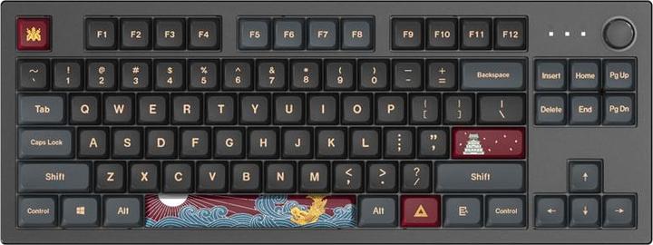 Produktbild Montech MKey TKL Darkness Gaming Tastatur - GateronG Pro 2.0 Red (US) (US, Kabelgebunden)