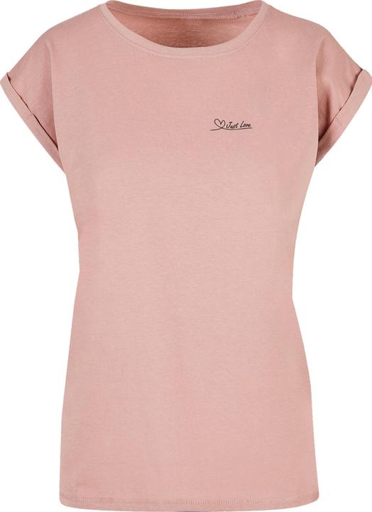 Produktbild Merchcode Ladies Just love Extended Shoulder Tee - 116533 (XXL)