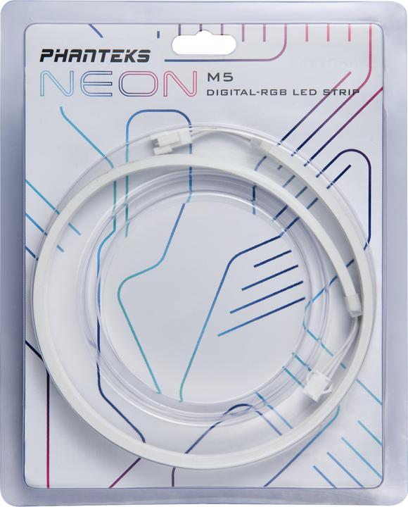 Phanteks Neon Digital RGB LED-Strip - 55 cm, weiss (Mehrfarbig)