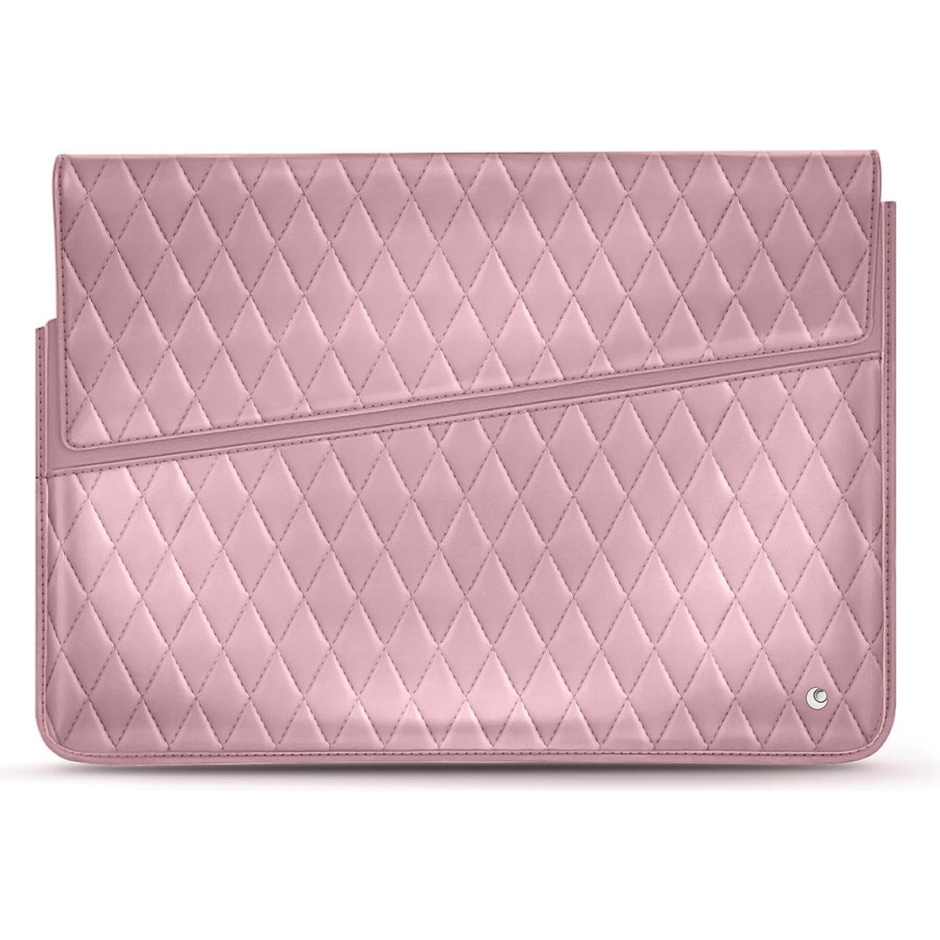 Noreve Lederhülle, Notebooktasche, Rosa