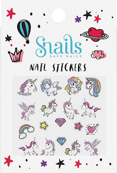 Produktbild Snails Nagelsticker Einhorn
