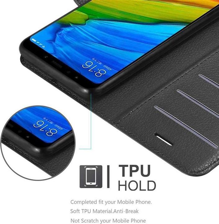 Produktbild Cadorabo Book mit Standfunktion Cover (Xiaomi Redmi Note 5)