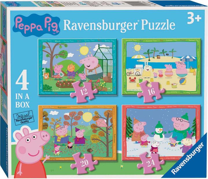 Image du produit Ravensburger Puzzle des saisons Peppa Pig (24 pièces)