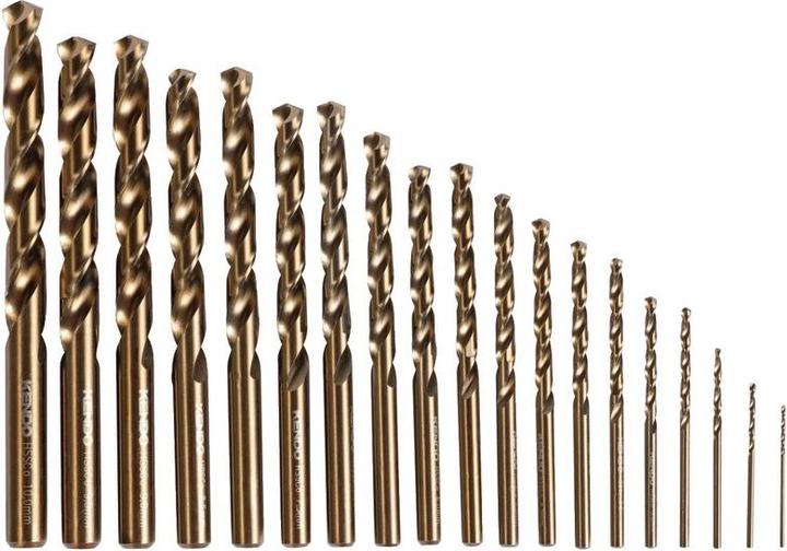 Immagine prodotto Kendo HSS-Co Spiralbohrer-Set Ø 1–10 (1...10 mm)