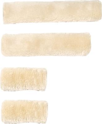 Actual product image Kentucky Horsewear Halter set 4 parts sheepskin (artificial)