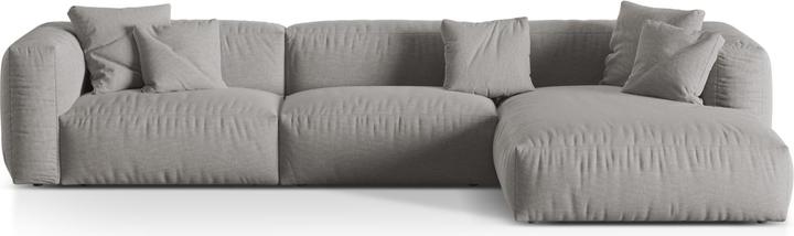 Image du produit Micadoni Canapé D'Angle Droit Modulaire, "Martina", 3 Places, 332x176x75 Fabriqué en Europe (Canapé d'angle)
