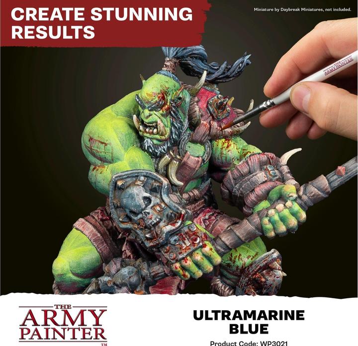 Actual product image The Army Painter Colour Warpaints Fanatic: Ultramarine Blue 18 ml (18 ml)