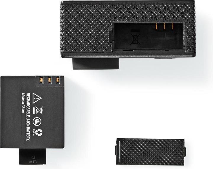 Image du produit Nedis Action Cam| 1080pa30fps| 12 MPixel| Etanche à 30.0 m| 90 min| Incl - 12 MP