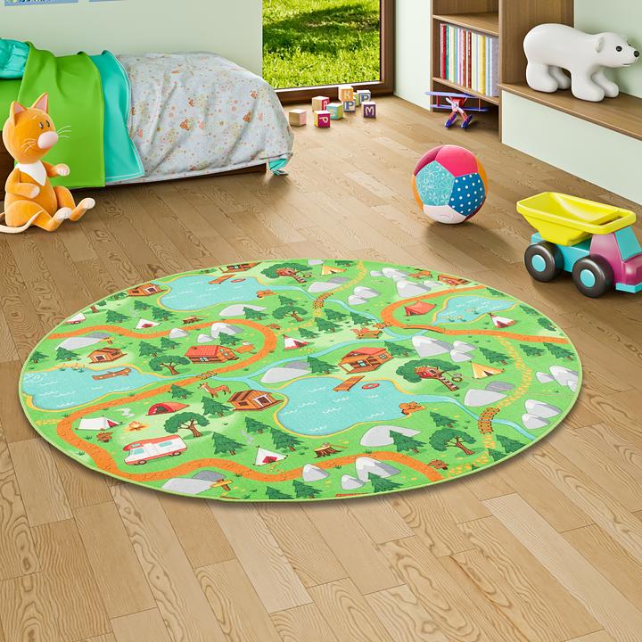 Actual product image Snapstyle Children game carpet camping (100 x 100 cm)