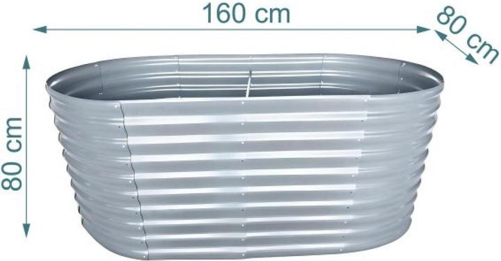 Actual product image Relaxdays raisedbed