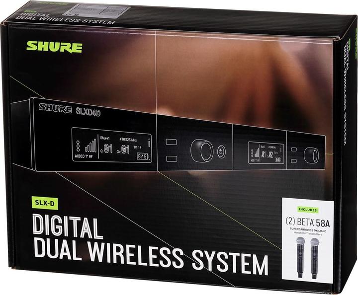 Produktbild Shure SLXD24DE/B58 G59