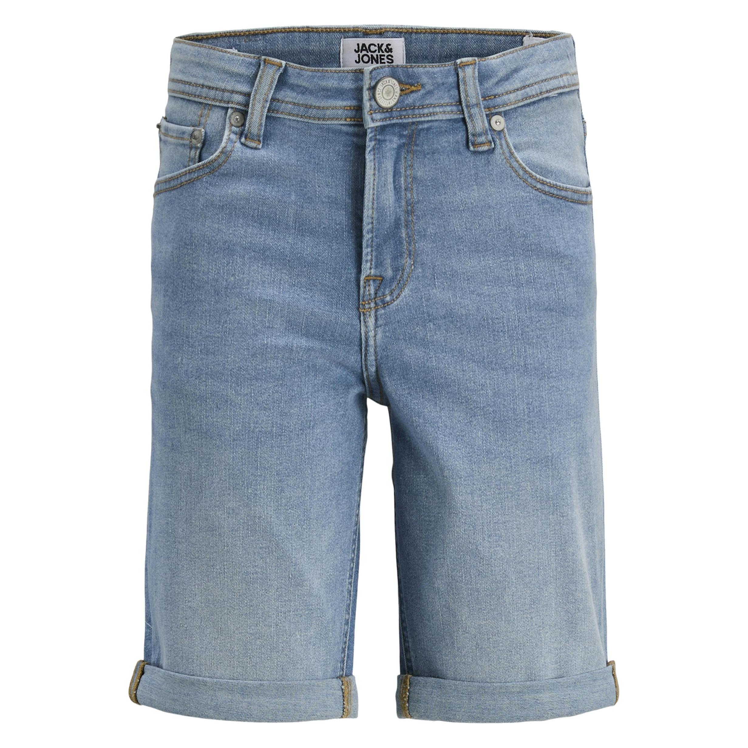 Jack & Jones, Jungen, Shorts, Junior Hose Rick Orignal Jeansshorts, Blau, (164)