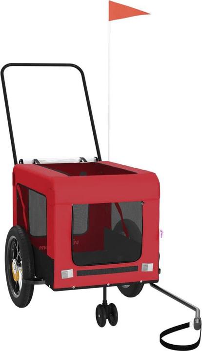 Produktbild vidaXL Fahrradanhänger Hund