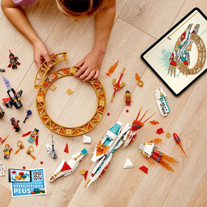 Actual product image LEGO Monkie Kid Nezha's Fire Hoop (80034, LEGO Monkie Kid)
