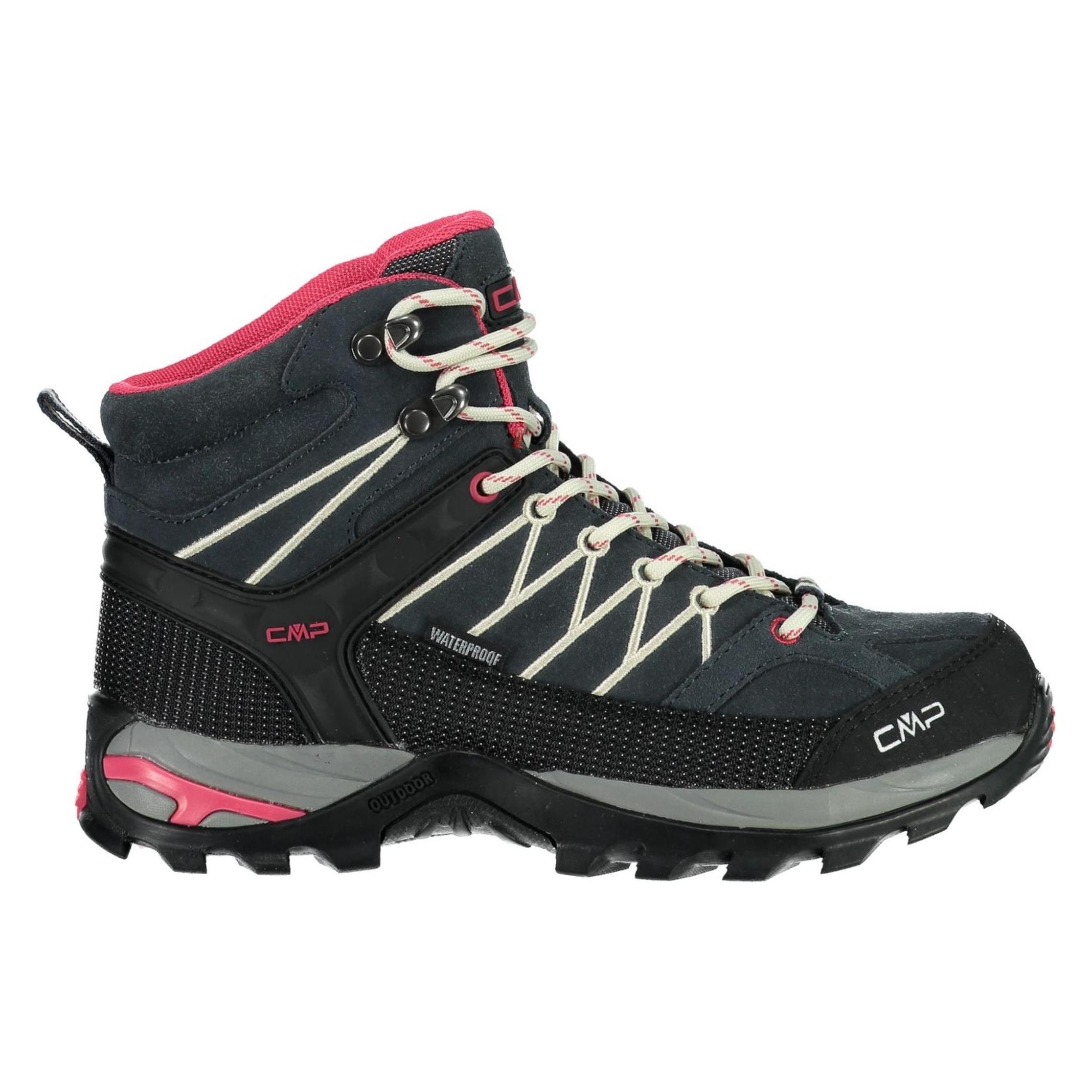Cmp Campagnolo, Damen, Wanderschuhe, Rigel Mid Wp Trekking Shoes (36), Schwarz
