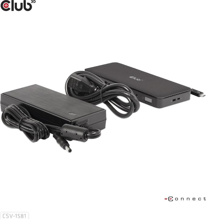 Actual product image Club 3D CSV-1581 (Thunderbolt, 4 Ports)