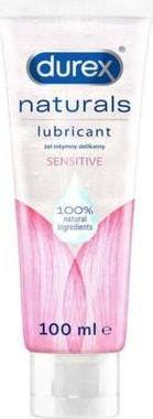 Actual product image Durex Naturals Lubricant Sensitive intimate gel delicate 100ml (100 ml)