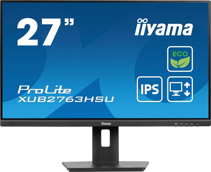 iiyama TFT XUB2763HSU 68,6 cm IPS (1920 x 1080 Pixels, 27")