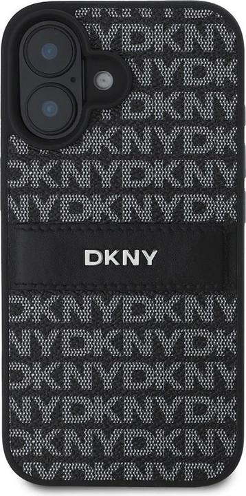Actual product image DKNY Repeat Pattern Tonal Stripe Backcover (Apple iPhone 16 Plus)