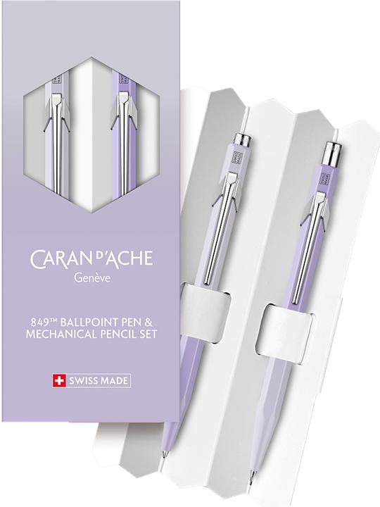 Produktbild Caran d'Ache Blooming Lavender (Pastell lavendel, Grau, 2 x)