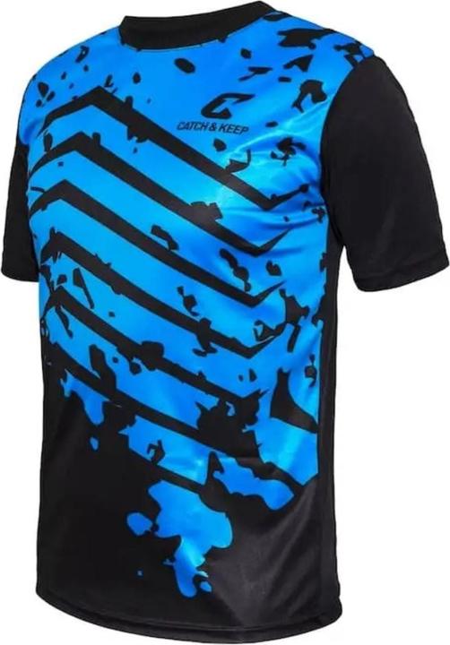Image du produit Catch & Keep Trikot Blue Splash Torwarttrikot Gr. 164 Kurzarm Fussball Shirt (164)