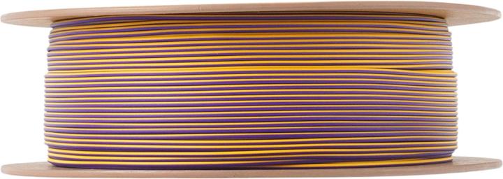 Actual product image eSUN PLA MATTE DUAL 1,75mm PURPLE YELLOW 1kg (PLA, 1.75 mm, 1360 g, Multicoloured)