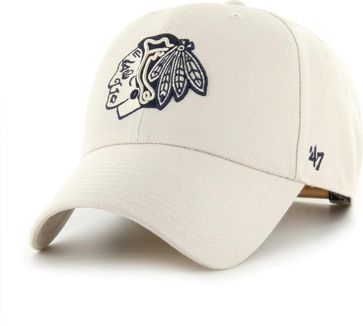 Produktbild 47 Brand Snapback Cap - NHL Chicago Blackhawks Bone Beige (One Size)