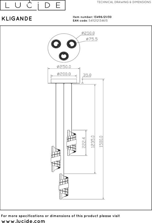 Image du produit Lucide Kligande